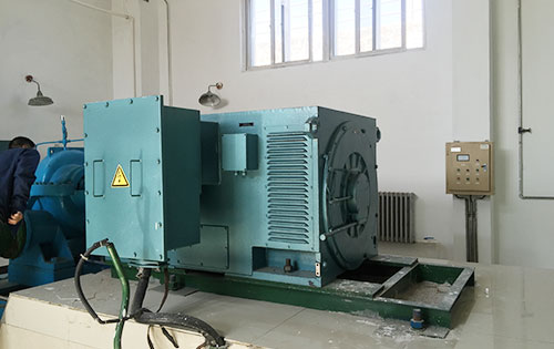 海安某水电站工程主水泵使用我公司高压电机